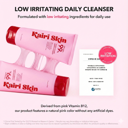 Dark Spot Erasing Deep Cleanser: TXA Niacinamide 99 Pink Bubble Gum Formula