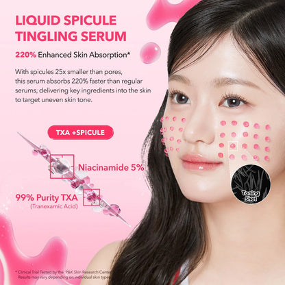Dark Spot Fading Duo: TXA Niacinamide Milky Toner + 99 Spicule Serum